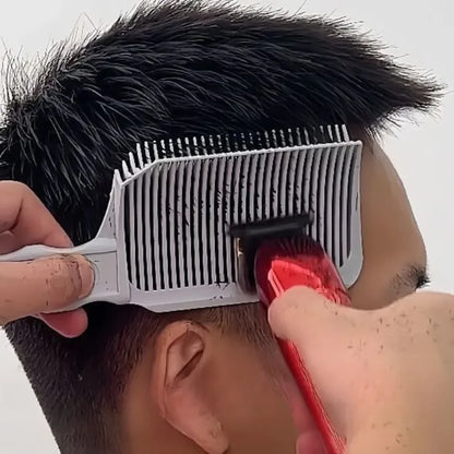 Blending Flat Top Hair Cutting Comb For Men Fading Comb Barber Clipper Heat Resistant Fade Brush Salon Styling Tool Professional