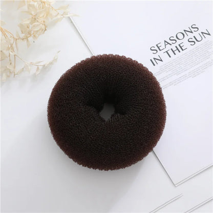 1pc Fashion Hair Styling Hair Bun Donut Foam Sponge Easy Big Ring Hair Styling Tools Women Girls Hair Accessories