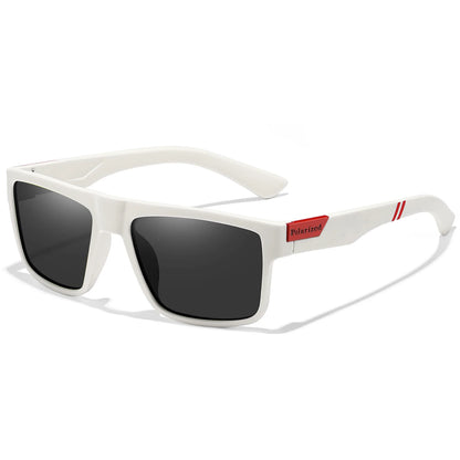 Retro Style Square Frame Polarized Cycling Sunglasses Men Night Vision Car Driving Sunglass Dirt Bike Motorcycle Glasses UV400