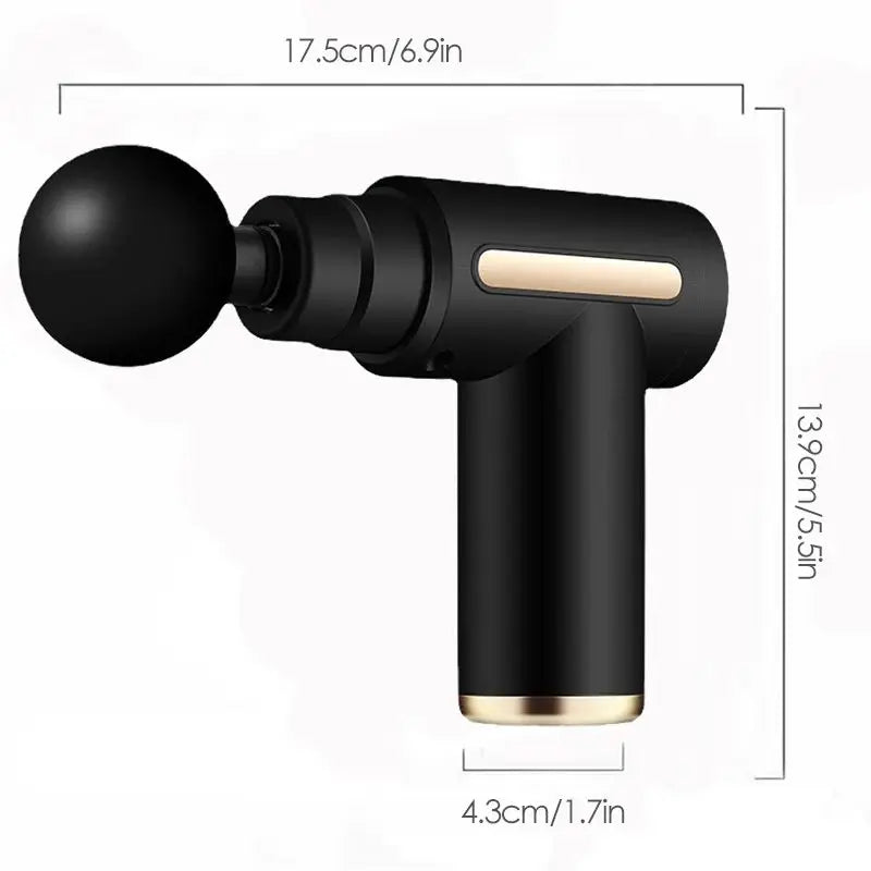 Massage Equipment Neck Membrane Rob Cervical Spine Massage Instrument Mini Fascia Gun Wireless Massage Gun Muscle Relaxation