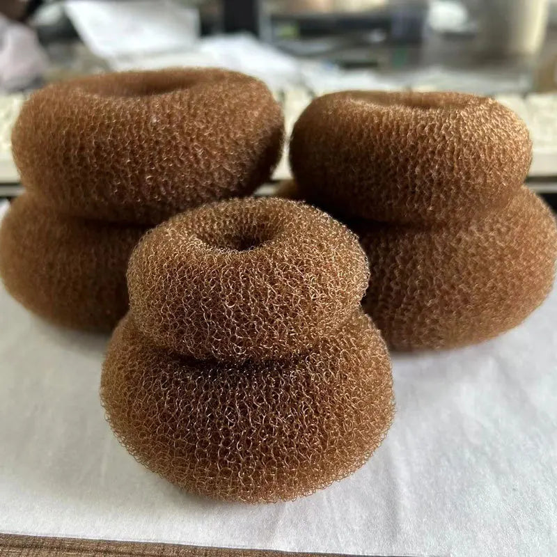 1pc Fashion Hair Styling Hair Bun Donut Foam Sponge Easy Big Ring Hair Styling Tools Women Girls Hair Accessories
