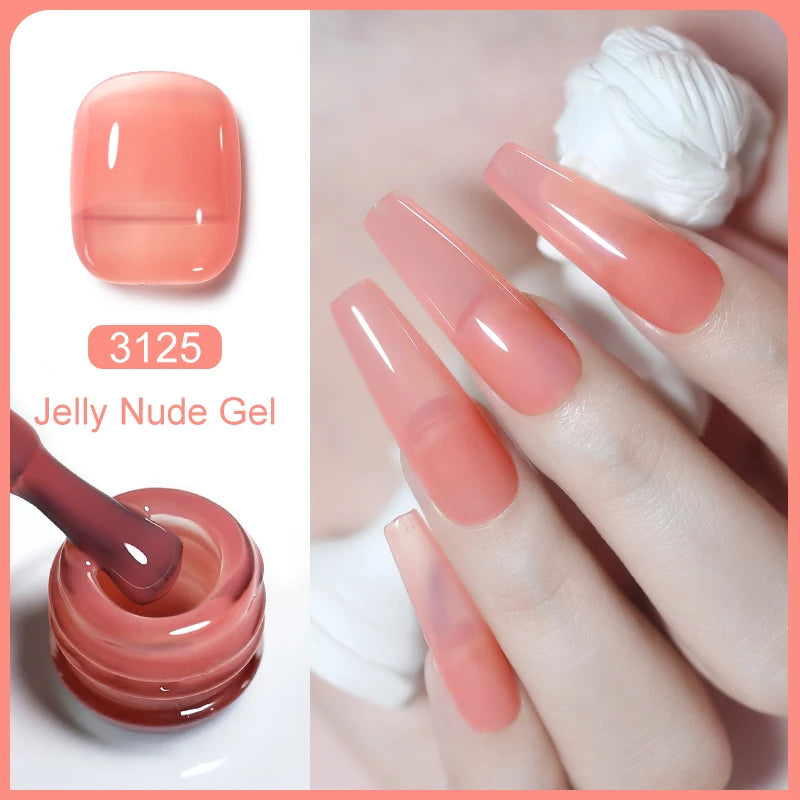 Clou Beaute TPO FREE Nail Gel Polish High Pigment Nail Art Supply Spring Summer Pastal Color Varnish UV Gel Clear Base Top Coat