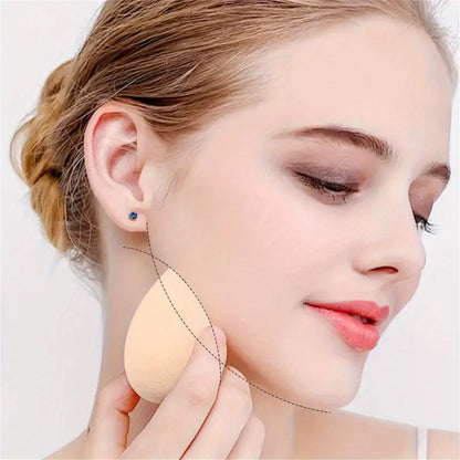 5/10Pcs Ombre Makeup Sponge Set, Vegan Latex-Free Soft Blender, Dual Use Liquid Powder Foundation, Travel Size All Skin Types