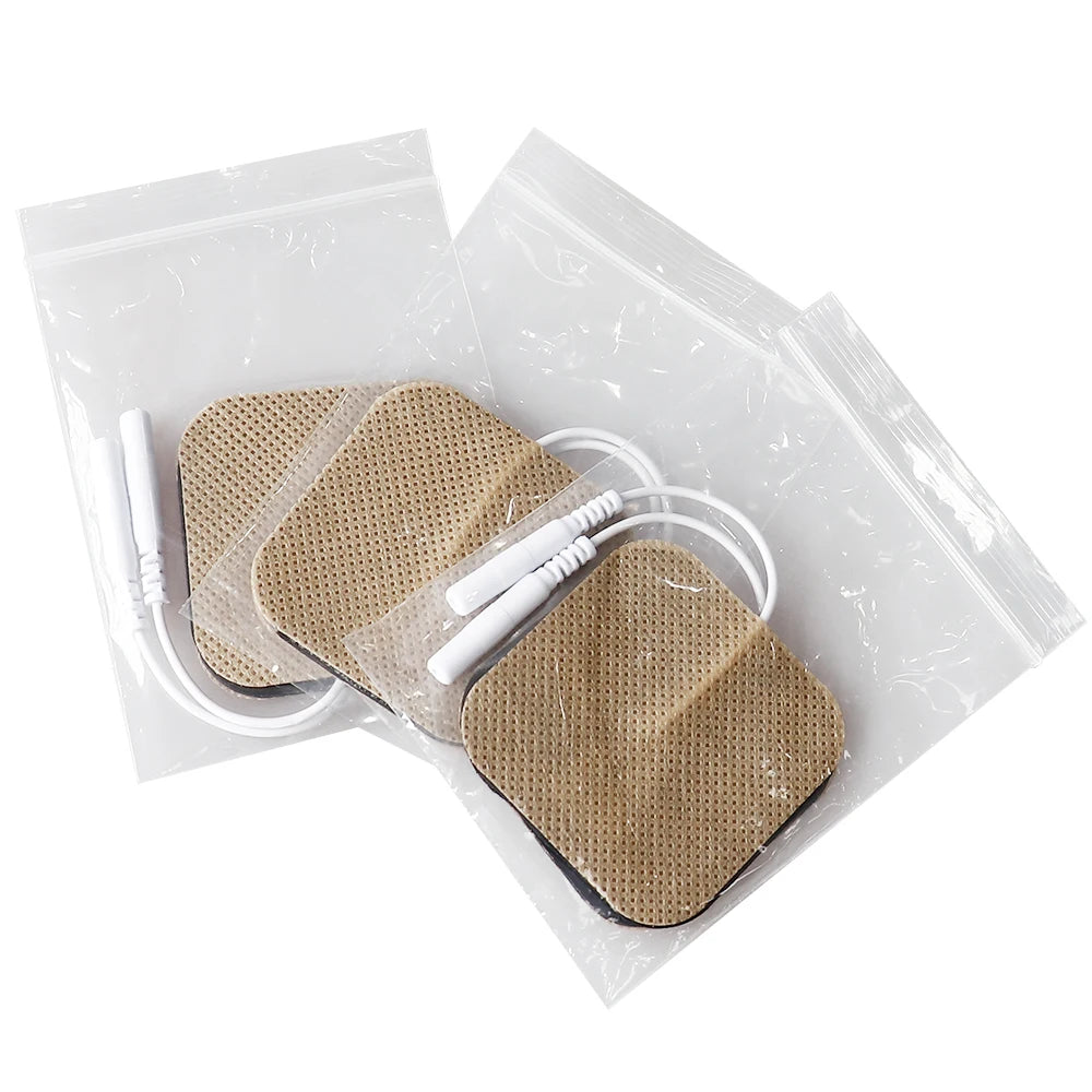 5x5cm EMS Muscle Stimulator Electrode Pads TENS Unit Gel Patches Electric Low Frequency Massage Machine Replacement Pad