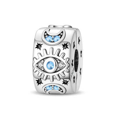 Hot Sales 925 Sterling Silver Charms Beads Devil's Eye Fatima's Hand Cross Beads Fit Original Bracelet Women DIY Jewelry Gifts