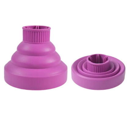 1Pc Silicone Hairdryer Diffuser Cover Foldable Temperature Resistant Hairdryer Curly Drying Blower Hair Styling Accessories