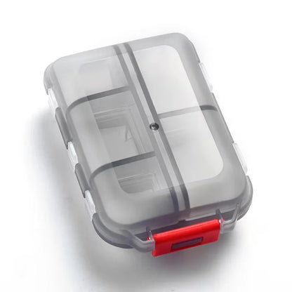 JUSTLANG Weekly 14 Grids 7 Days Pill Box Portable Travel  Cases Organizer Pill Container Storage Tablets Vitamin Medicine