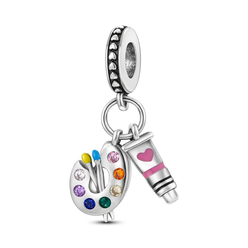 Charm Hot Sales 925 Silver Original Charms Beads Fit Pendant Charm Bracelet Dangle for Women DIY Fine Jewelry Making