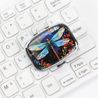 Travel Cases Lovely Colored Medicine Metal Jewelry Organizers Household Holder Iron Cabinet Small Pill Container
