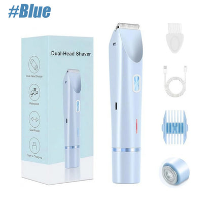 Bikini Trimmer Electric Razors for Women,  Body Hair Trimmer, IPX7 Waterproof Rechargeable Lady Shaver