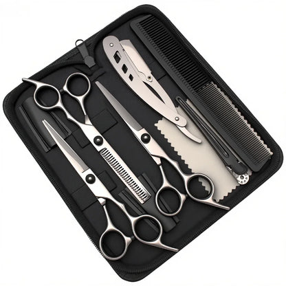 Hair Scissors Professional High Quality - Japan Steel 440C Barber Scissors, Hairdressing Scissors, Hair Cutting Shears, Sharp Bl