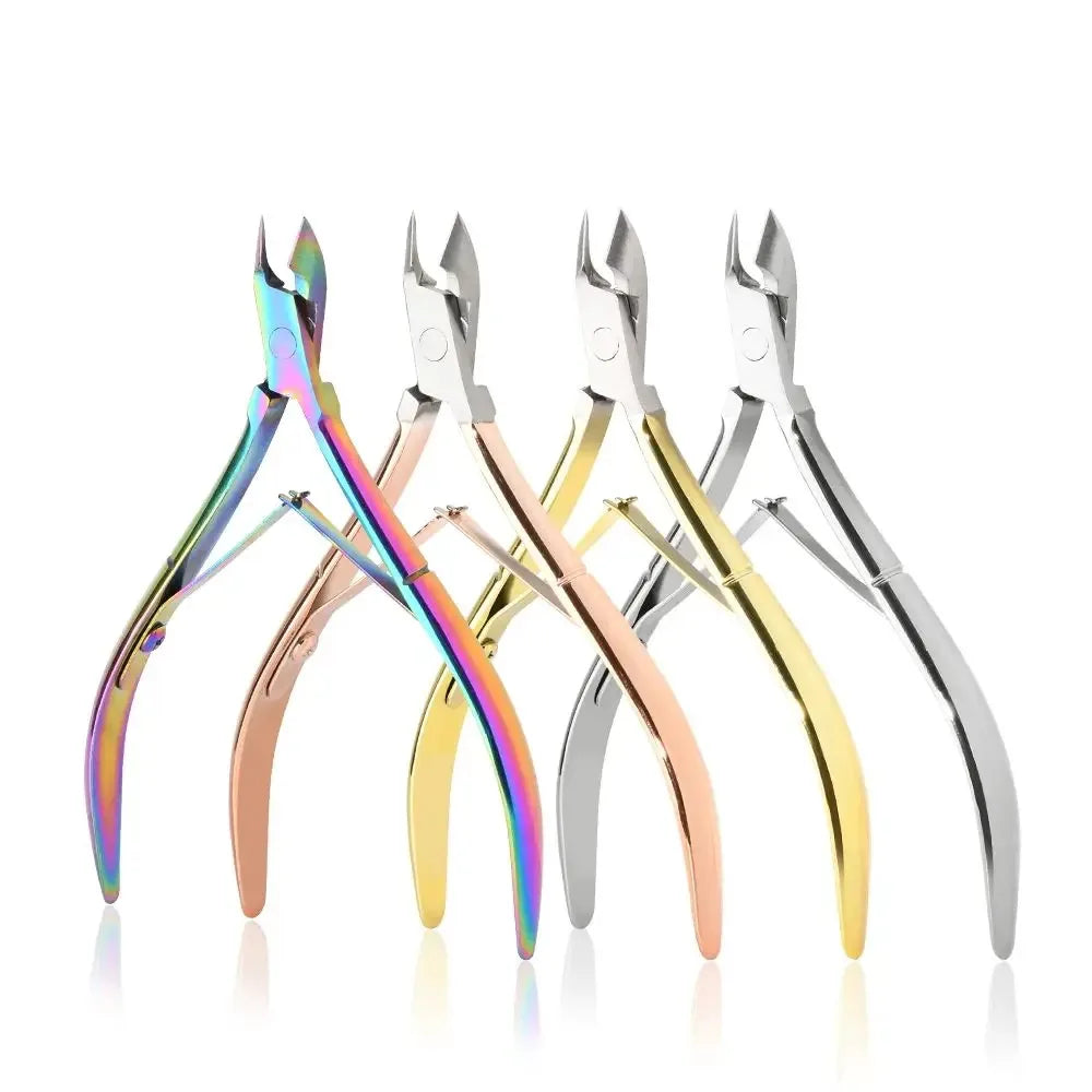 1Piece Cuticle Nipper, Premium Stainless Steel Cuticle Trimmer for Manicure & Pedicure at Home/Spa/Salon
