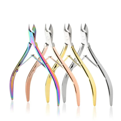 1Piece Cuticle Nipper, Premium Stainless Steel Cuticle Trimmer for Manicure & Pedicure at Home/Spa/Salon