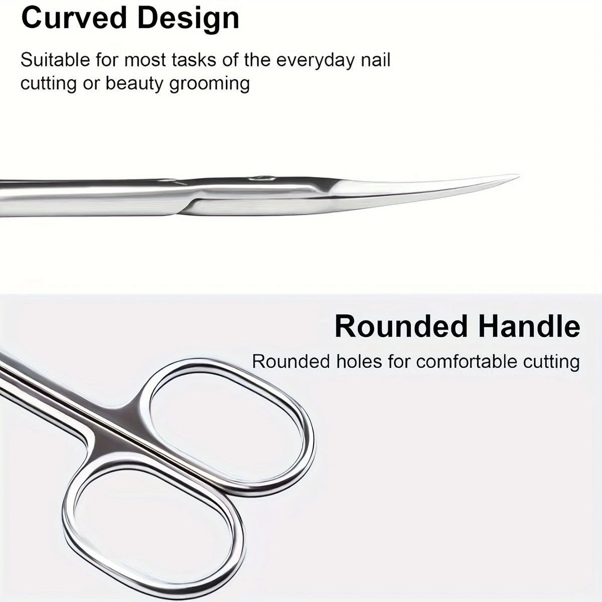 Small Stainless Steel Scissors For Nails, Eyebrow And Nose Hair Scissors, Nail Trimmers, Facial Trimmers, Makeup And Beauty Tool