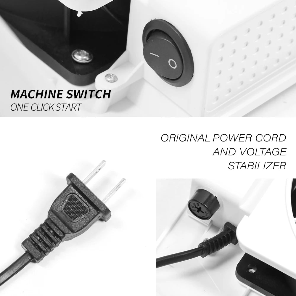 Clearance_LULAA Powerful Nail Dust Collector Fan Vacuum Cleaner Machine With Tools Dust Collecting Bag For Manicure Salon Equipm