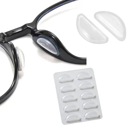 Viewring Non-slip Silicone Nose Pad For Glasses Eyeglasses And Sunglasses Soft Anti Slip Nose Pads Reading Glasses Accessories