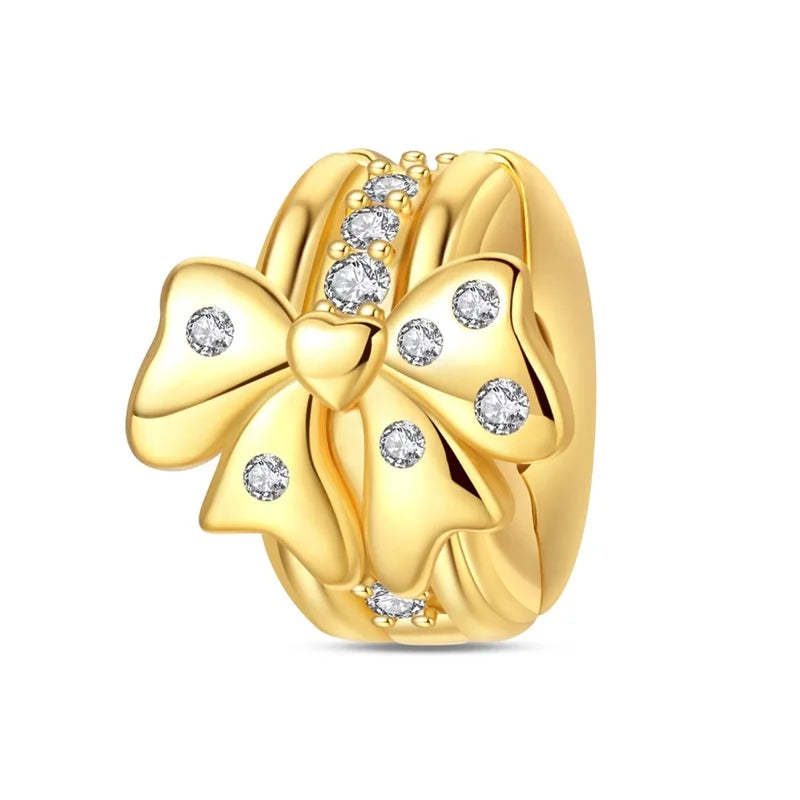 Charms 925 Silver Butterfly Dragonfly Flowers Stars Moon Devil's Eye Spacer Beads Fit Qikaola 925 Original Bracelets DIY Jewelry