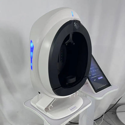AISIA Q1pro AI Multispectral Skin Analyzer 3 Cameras UV RGB 8 Spectra 3D Dermal Facial Detection Salon Skin Testing Machine