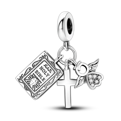 925 Silver Rainbow Flower Dragonfly Charms Dangle Charm Animal Bead Fit Original Bracelet Jewelry DIY
