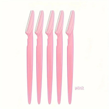 3/5/6/12/24Pcs Multifunction Eyebrow Razor Kit - Precise Trimming, Shaping,Facial Hair Removal Tool with Easy Grip Handle