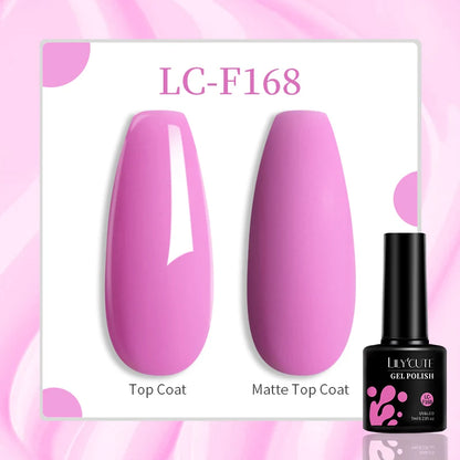 LILYCUTE 7ML Jelly Black Quick Extension Gel Nail Polish Nude Esmalte Unas Semipermanente UV Soak Off Nail Art Construction Gel