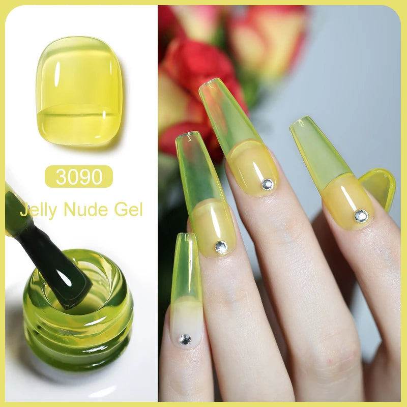 Clou Beaute TPO FREE Nail Gel Polish High Pigment Nail Art Supply Spring Summer Pastal Color Varnish UV Gel Clear Base Top Coat