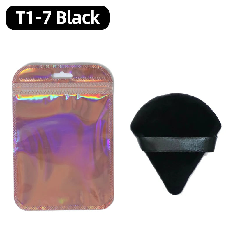 OGEYERO Velvet Triangle Powder Puff Make Up Sponges for Face Eyes Contouring Shadow Seal Cosmetic Foundation Makeup Tool