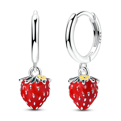 925 Sterling Silver Hoops Earrings Hypoallergenic Hoops Earrings With Zirconia Fashion High Quality Jewelry for Women Girls