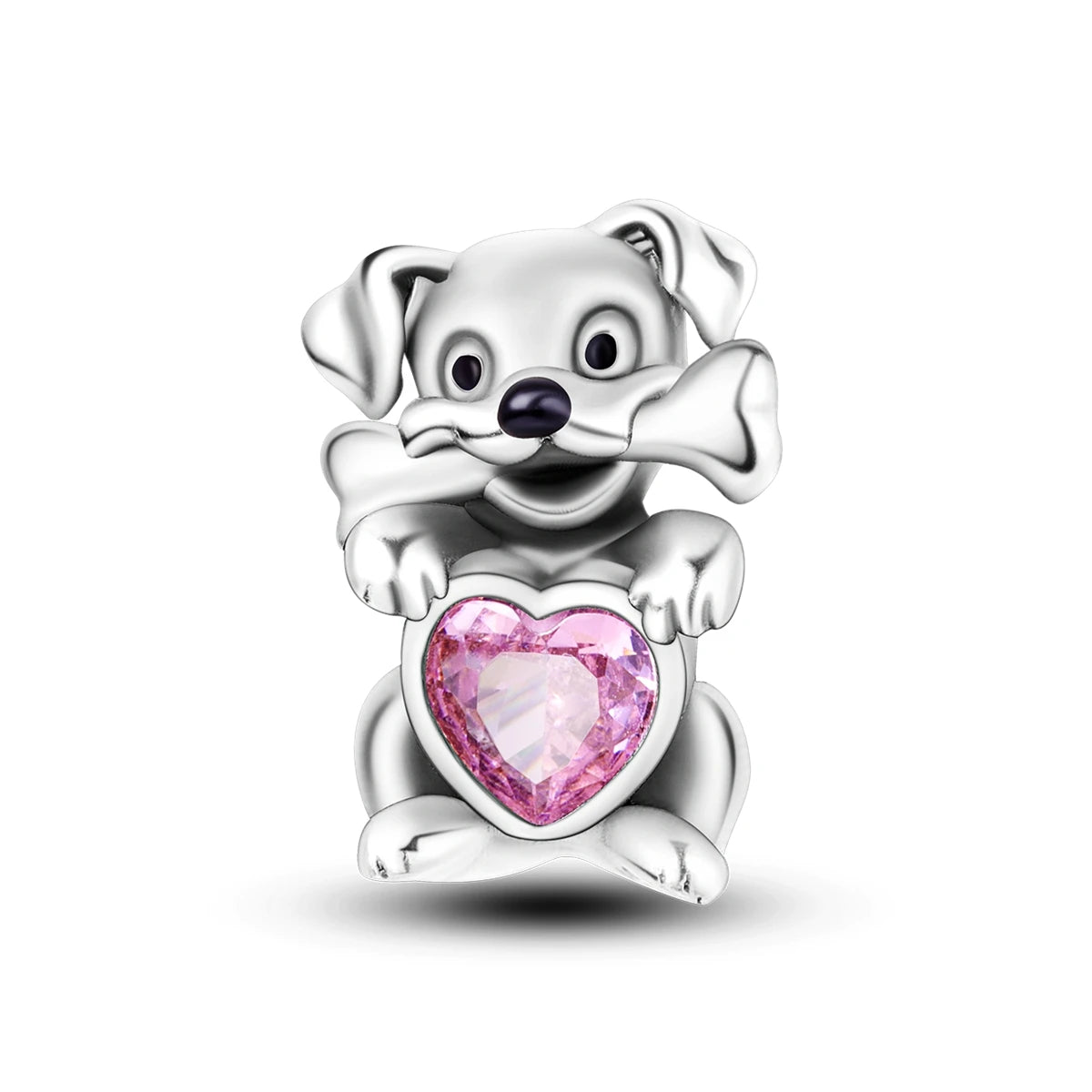 Original Charms 925 Silver Cute Animals Cat Bear Bead For Silver Bracelet Diy Fahsion Jewelry