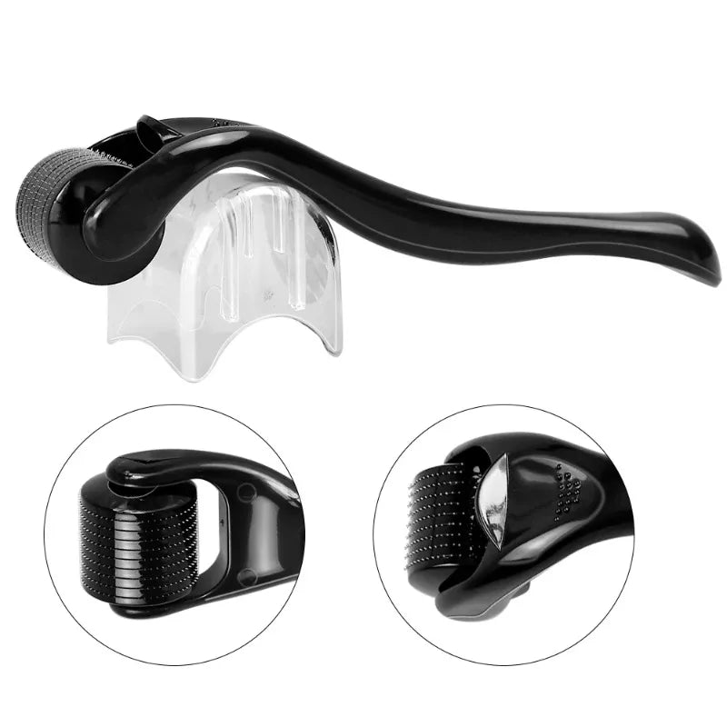 2026Derma Roller for Facial Body Hair Growth.540 Needles, Micro Face Roll Tool, Skin Beard,0.2mm, 0.25mm, 0.3mm 2026Derma Roller for Facial Body Hair
