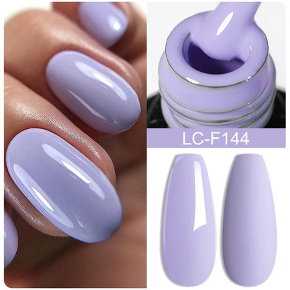 LILYCUTE 7ML Jelly Black Quick Extension Gel Nail Polish Nude Esmalte Unas Semipermanente UV Soak Off Nail Art Construction Gel