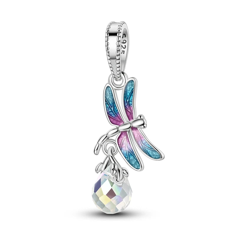 Charm Hot Sales 925 Silver Original Charms Beads Fit Pendant Charm Bracelet Dangle for Women DIY Fine Jewelry Making