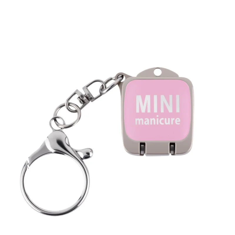 1pcs Nail Clippers Collapsible Portable Travel Fingernail Nail Scissors Cutter Stainless Steel Manicure Tools