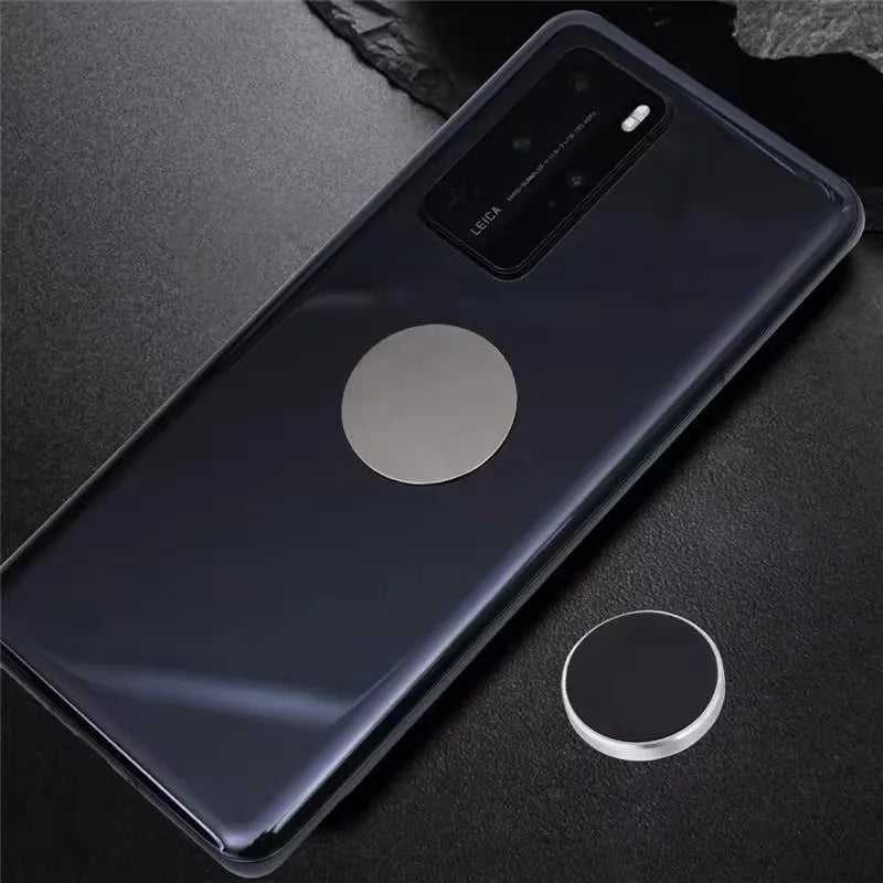 20pcs Universal Mount Metal Plate with Adhesive Magnetic Mount Car Holder Replacement Metal Plate Kit Magnet Mobile Phone Stand