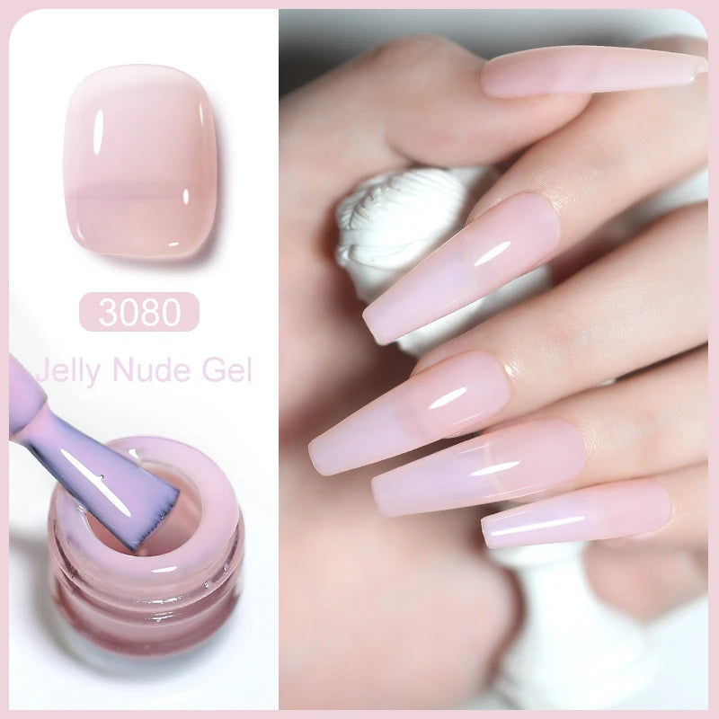 Clou Beaute TPO FREE Nail Gel Polish High Pigment Nail Art Supply Spring Summer Pastal Color Varnish UV Gel Clear Base Top Coat