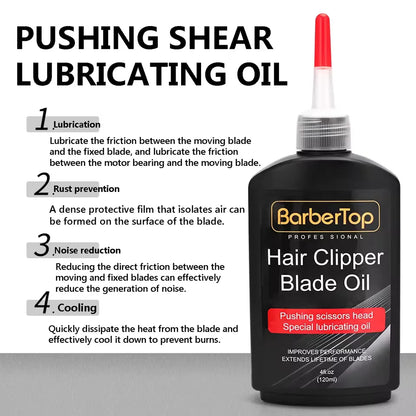 Hair Clipper Blade Oil - Rust Prevention Anti-Rust Protection Lubricating Oil for Electric Shaver Tools Blade Repair Gift