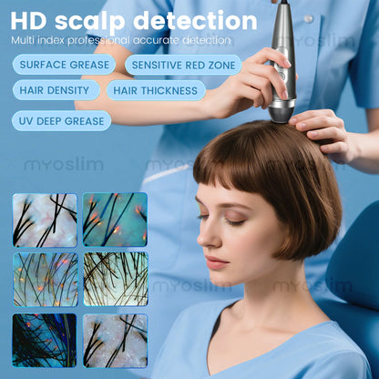 3D Magic Ai Facial Testing X5 ProMirror Wood Lamp Acne Scanner Skin Detector Skin Analyzer Facial Tester Facial Analyzer Machine