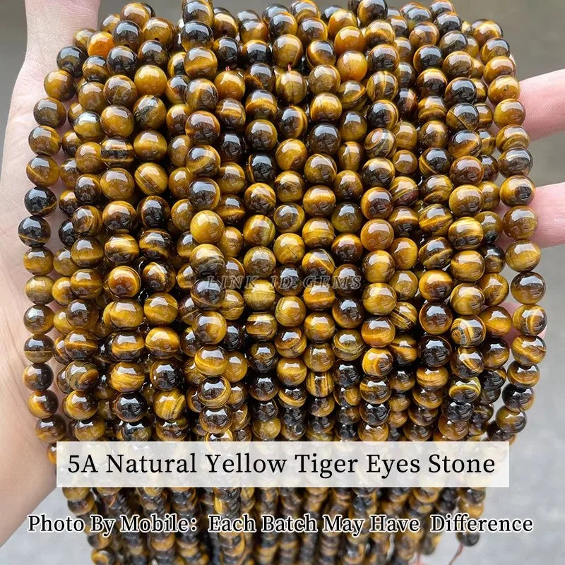 Natural Stone Golden Obsidian Bead Irisation Round Loose Spacer 4 6 8 10 12mm For Jewelry Making Diy Bracelet Necklace Accessory
