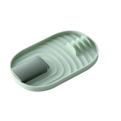 1Pcs Counter Top Shovel Spoon Shelf Patula Rack Pot Lid Rack Shelves Soup Spoon Pad Put Soup Spoon Chopsticks Holder