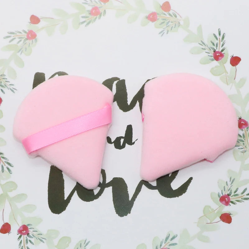 OGEYERO Velvet Triangle Powder Puff Make Up Sponges for Face Eyes Contouring Shadow Seal Cosmetic Foundation Makeup Tool