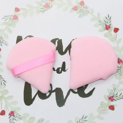 OGEYERO Velvet Triangle Powder Puff Make Up Sponges for Face Eyes Contouring Shadow Seal Cosmetic Foundation Makeup Tool