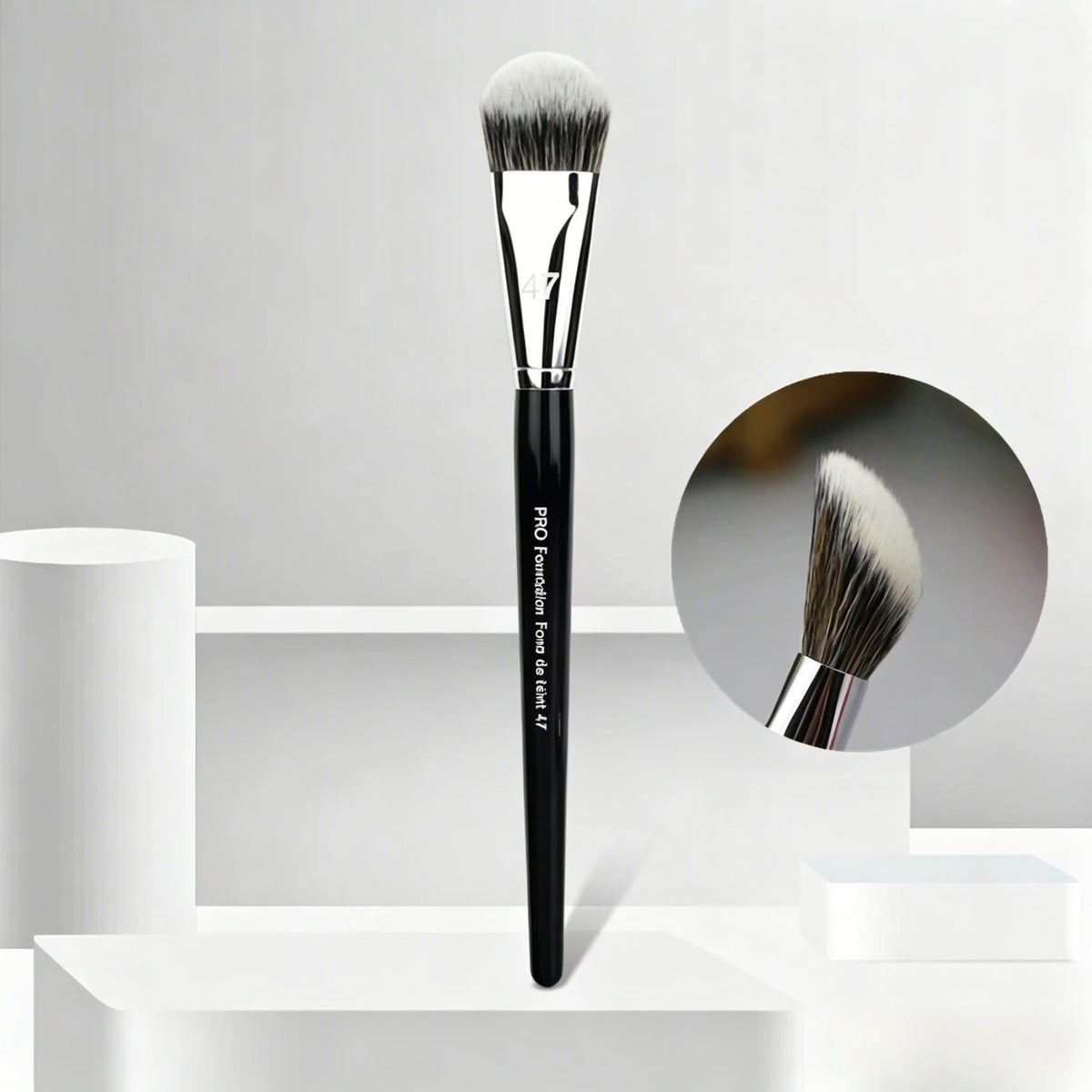 No.47 bevel angle foundation brush professional slope liquid foundation BB cream Makeup brush 1/3/5/10PCS