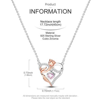 Original 925 Sterling Silver Necklace For Women Pearl Cross Butterfly Turtle Heart Shape Women Necklace Jewelry Gift