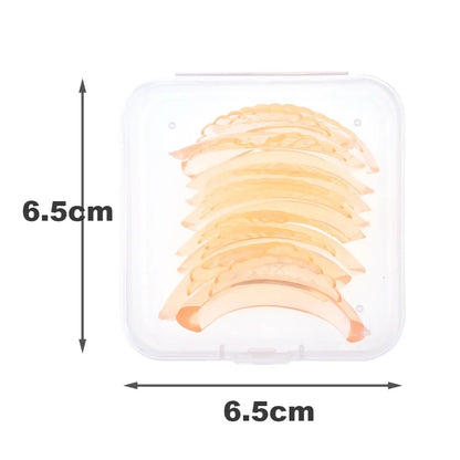 5Pairs Eyelash Perm Pads Silicone Lash Lifting Rods Shell-shape 3D Eyelash Extension Curler Lash Perm Shield Makeup Accessorie