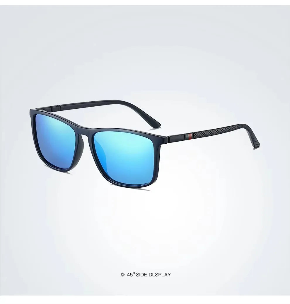 MJYIWANG Square Polarized Sun Glasses For Driving Fishing Fashion UV400 Women Men Unisex Sunglasses Brand Designer