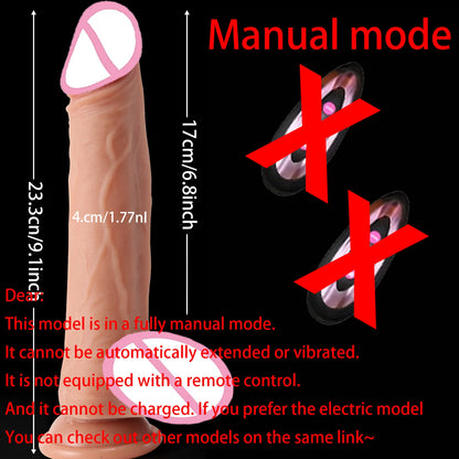Dildo - 1pc Lovelily 9-Inch Realistic Vibrating Dildo with Remote Control, Multiple Modes, USB Rechargeable Battery, Liquid Silicone Material - Ideal for Men, Women, And Couples, Vibrating Dildo|Realistic Texture|Remote Contr