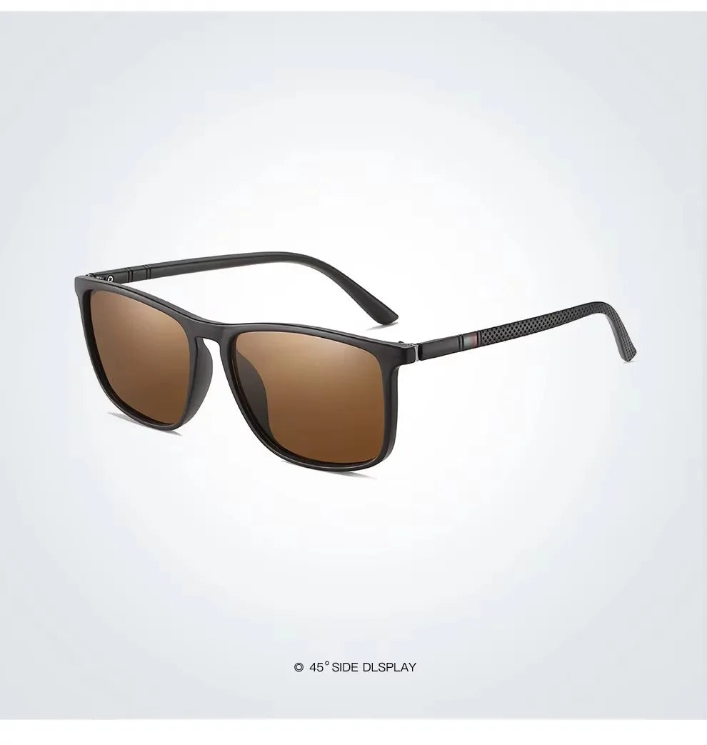 MJYIWANG Square Polarized Sun Glasses For Driving Fishing Fashion UV400 Women Men Unisex Sunglasses Brand Designer