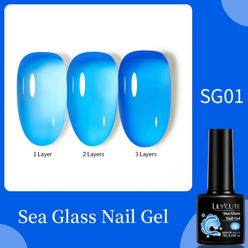 LILYCUTE 7ML Jelly Black Quick Extension Gel Nail Polish Nude Esmalte Unas Semipermanente UV Soak Off Nail Art Construction Gel
