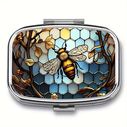 Travel Cases Lovely Colored Medicine Metal Jewelry Organizers Household Holder Iron Cabinet Small Pill Container