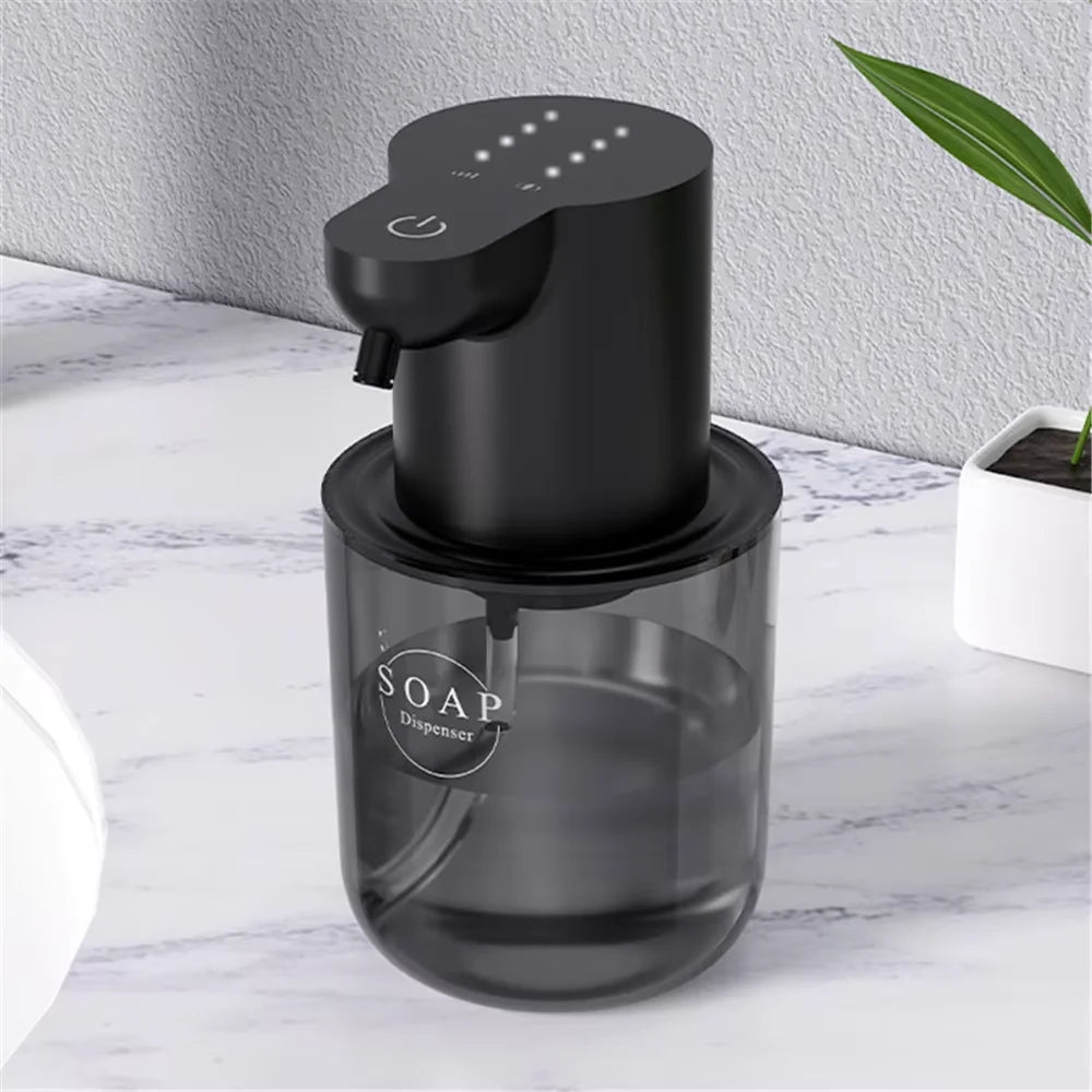 New Wall Mounted Automatic Soap Dispenser Foam Smart Hand Washing Machine 500ml Liquid Rechargeable Bathroom Induction Sensor